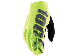 100% Brisker Cold Weather Glove (FA18)  L yellow/black