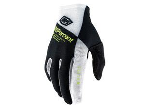 100% Celium Glove (SP21)  M Black/White/Fluo Yellow