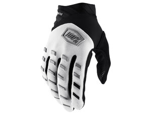 100% Airmatic Gloves  S white