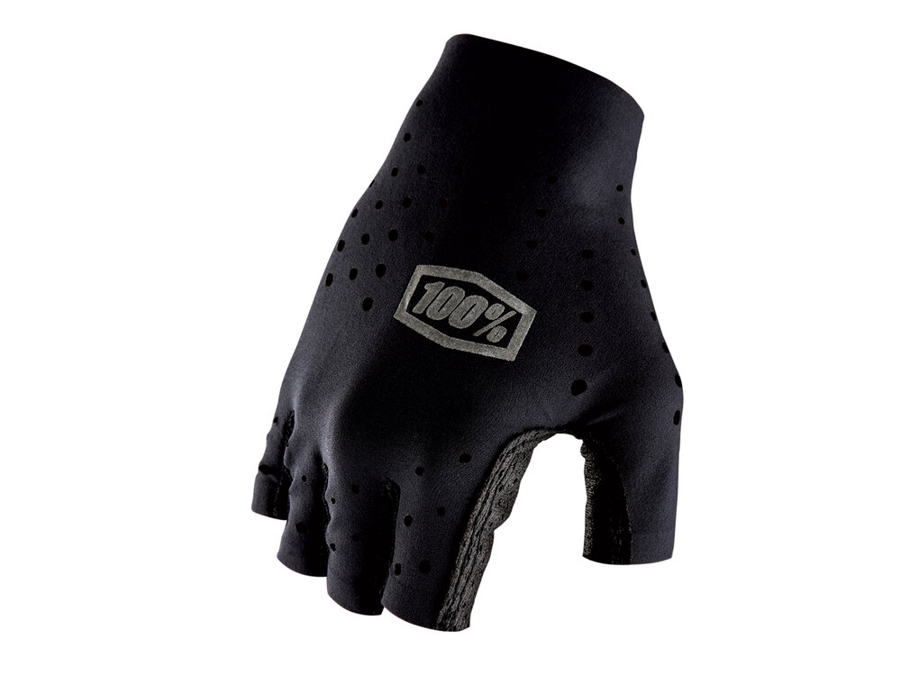 100% Sling Short Finger Gloves  XL black