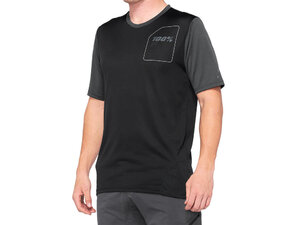 100% Ridecamp Jersey  S Charcoal/Black