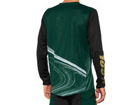 100% R-Core X LE Long Sleeve Jersey   L forest green