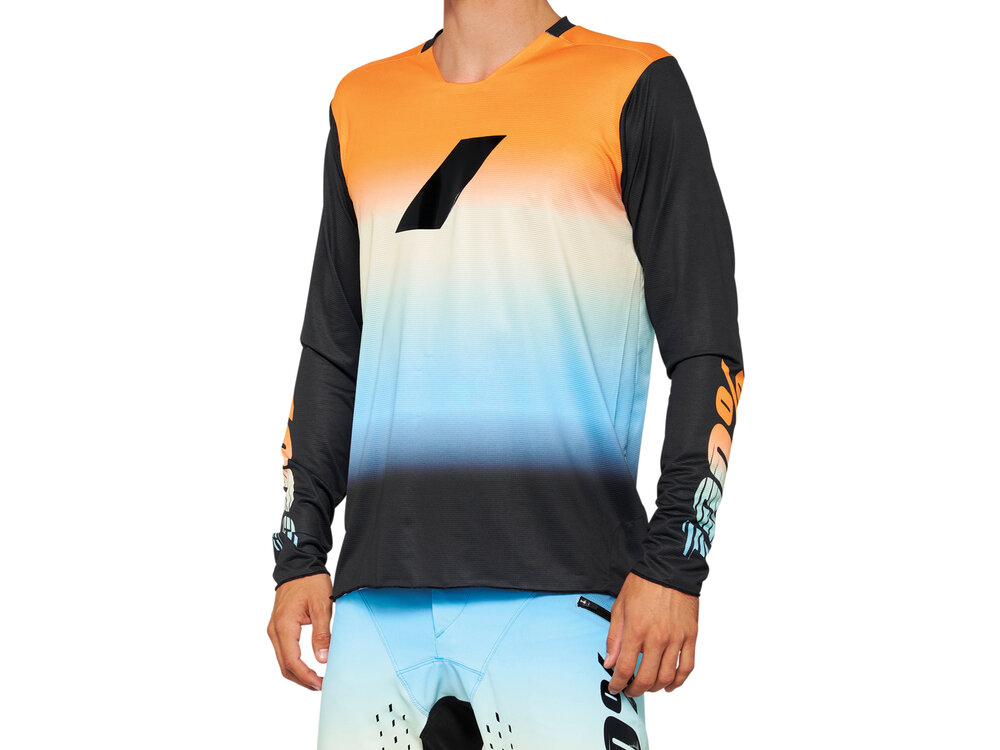 100% R-Core X LE Long Sleeve Jersey   M Sunset