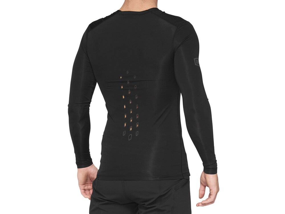 100% R-Core Concept Long Sleeve Jersey  L black