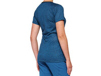 100% Airmatic Womens Short Sleeve Jersey  L Slate Blue