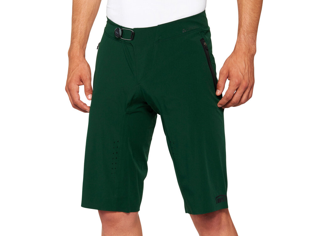 100% Celium Shorts   32  Forest Green