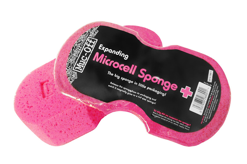 Muc Off Expanding Sponge  nos pink