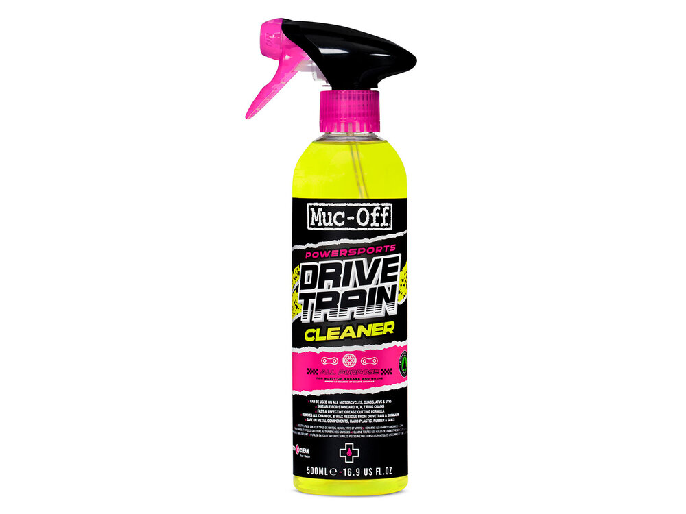 Muc Off Powersports Drivetrain Cleaner 500ml   500 pink