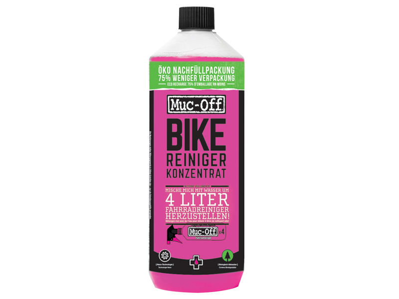 Muc Off Bike Cleaner Concentrate (Nano Gel) 1000ml (German)  1000 pink