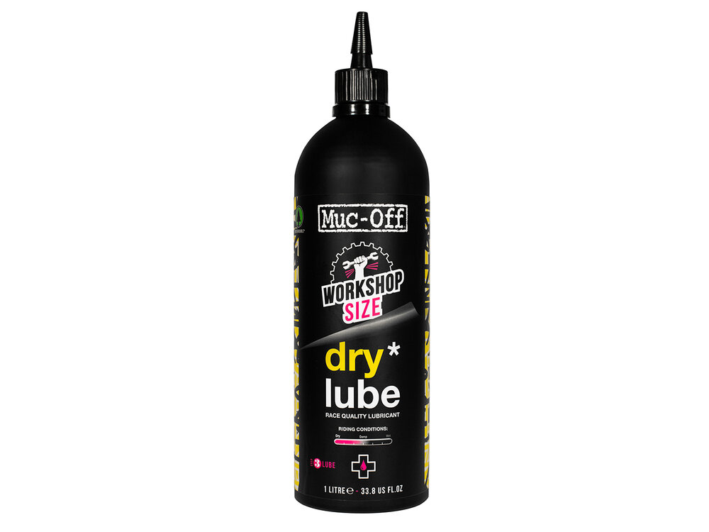 Muc Off Dry Lube 1 litre Workshop Size  nos pink