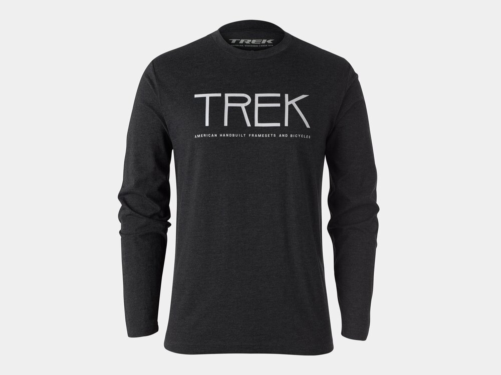Trek Shirt Trek Stick Logo Tee Langarm L Black